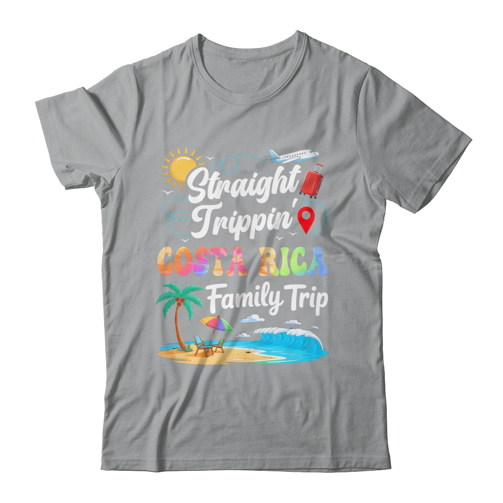 Costa Rica Family Vacation 2025 Straight Trippin Trip Shirt & Tank Top | teecentury