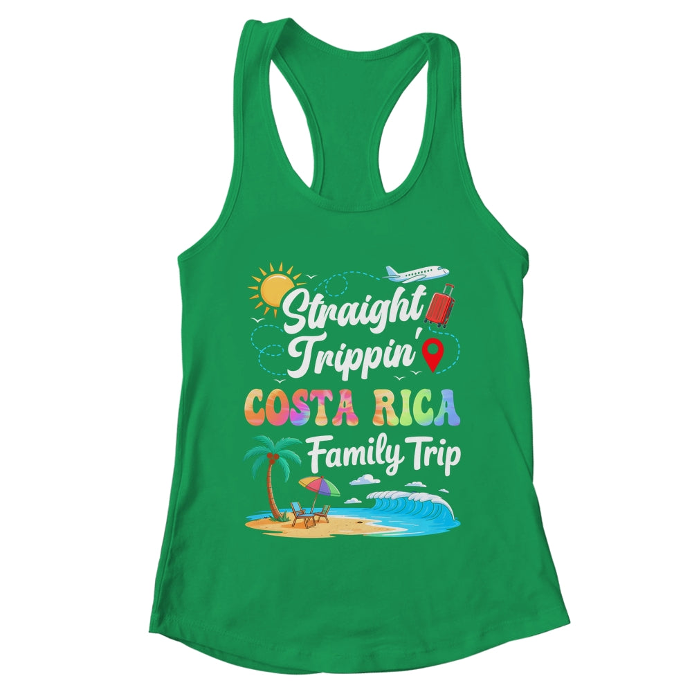 Costa Rica Family Vacation 2025 Straight Trippin Trip Shirt & Tank Top | teecentury