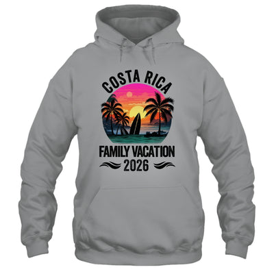 Costa Rica Family Vacation 2026 Matching Outfits Beach Summer Shirt & Tank Top | teecentury