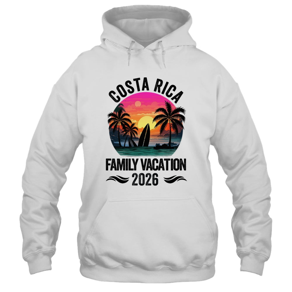 Costa Rica Family Vacation 2026 Matching Outfits Beach Summer Shirt & Tank Top | teecentury