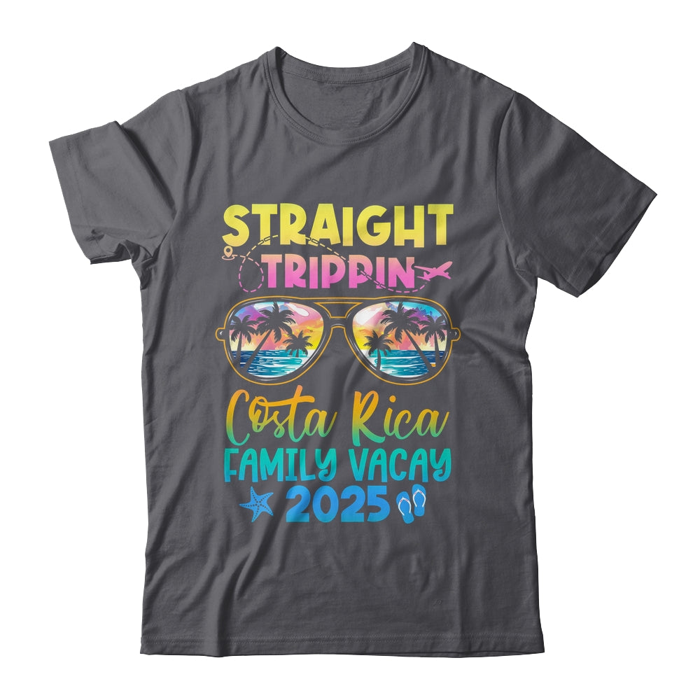 Costa Rica Family Vacay Vacation 2025 Straight Trippin Shirt & Tank Top | teecentury