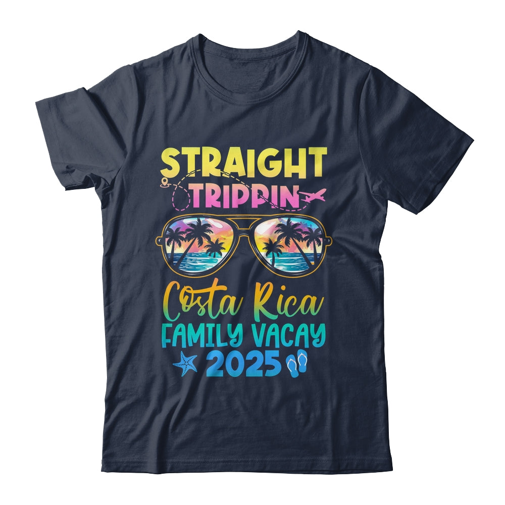 Costa Rica Family Vacay Vacation 2025 Straight Trippin Shirt & Tank Top | teecentury