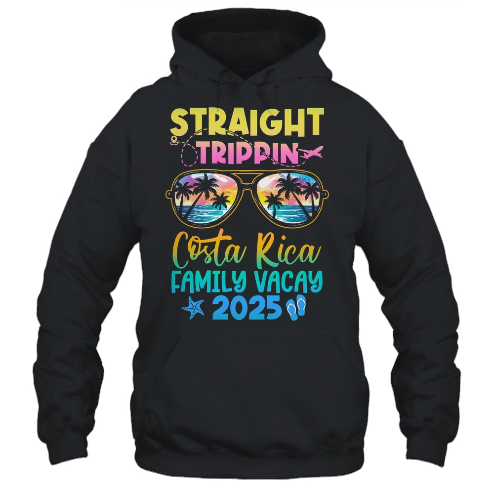 Costa Rica Family Vacay Vacation 2025 Straight Trippin Shirt & Tank Top | teecentury