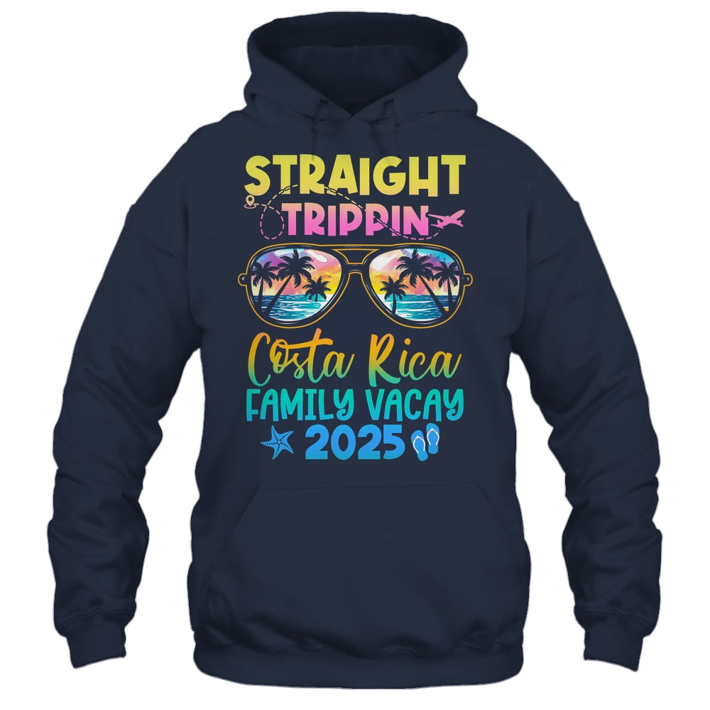 Costa Rica Family Vacay Vacation 2025 Straight Trippin Shirt & Tank Top | teecentury