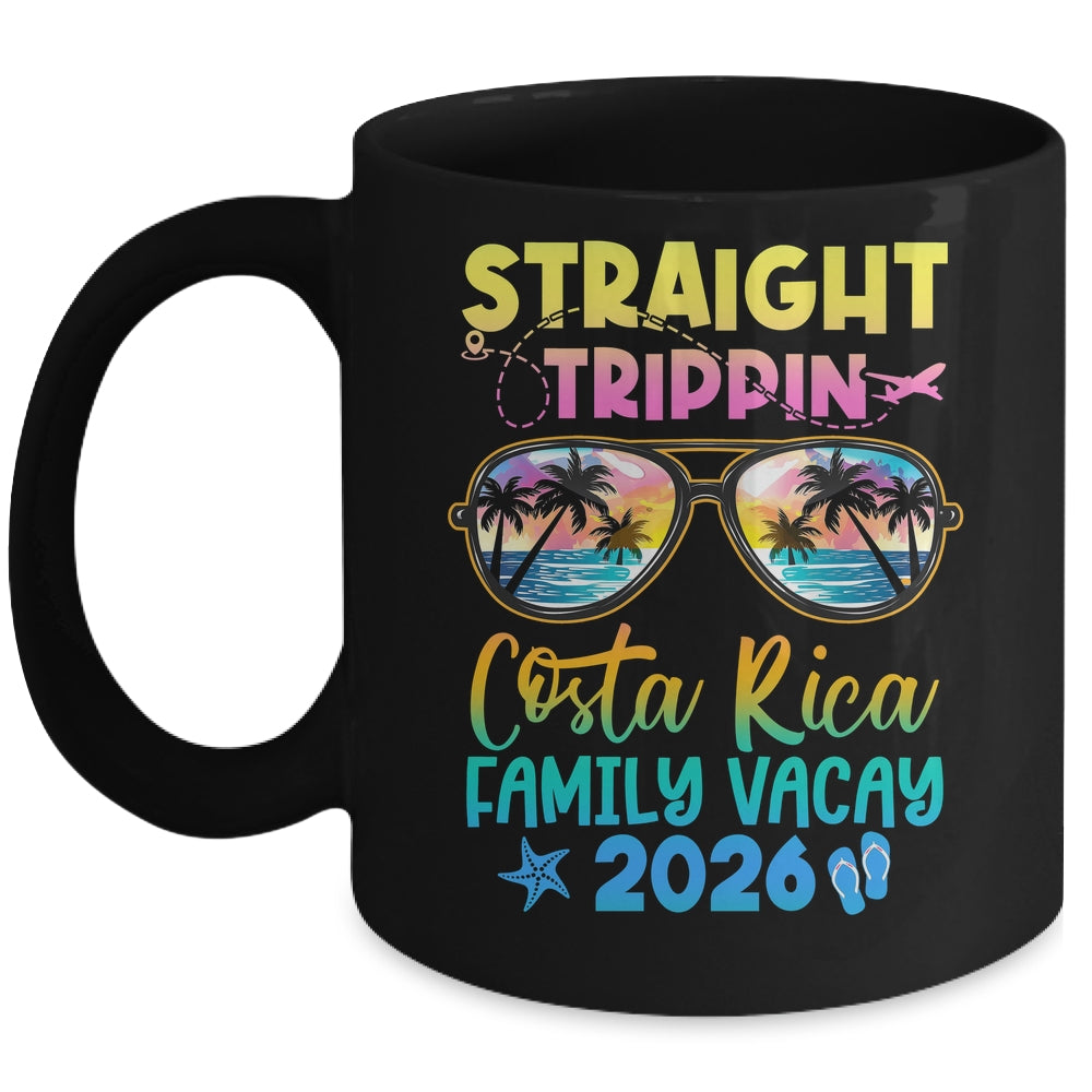 Costa Rica Family Vacay Vacation 2026 Straight Trippin Mug | teecentury