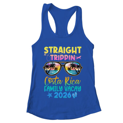Costa Rica Family Vacay Vacation 2026 Straight Trippin Shirt & Tank Top | teecentury