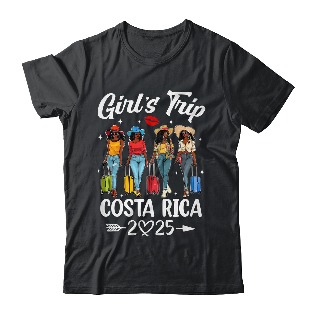 Costa Rica Girls Trip 2025 Birthday Squad Women Vacation Shirt & Tank Top | teecentury