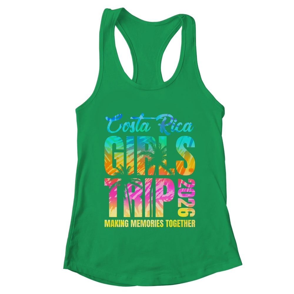 Costa Rica Girls Trip 2026 Vacation Weekend Matching Summer Shirt & Tank Top | teecentury