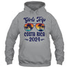 Costa Rica Girls Trip Beach Vacation 2024 Matching Group Shirt & Tank Top | teecentury