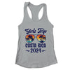 Costa Rica Girls Trip Beach Vacation 2024 Matching Group Shirt & Tank Top | teecentury