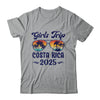 Costa Rica Girls Trip Beach Vacation 2025 Matching Group Shirt & Tank Top | teecentury