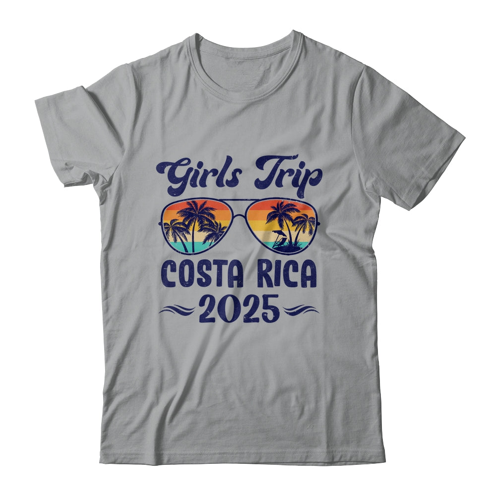 Costa Rica Girls Trip Beach Vacation 2025 Matching Group Shirt & Tank Top | teecentury