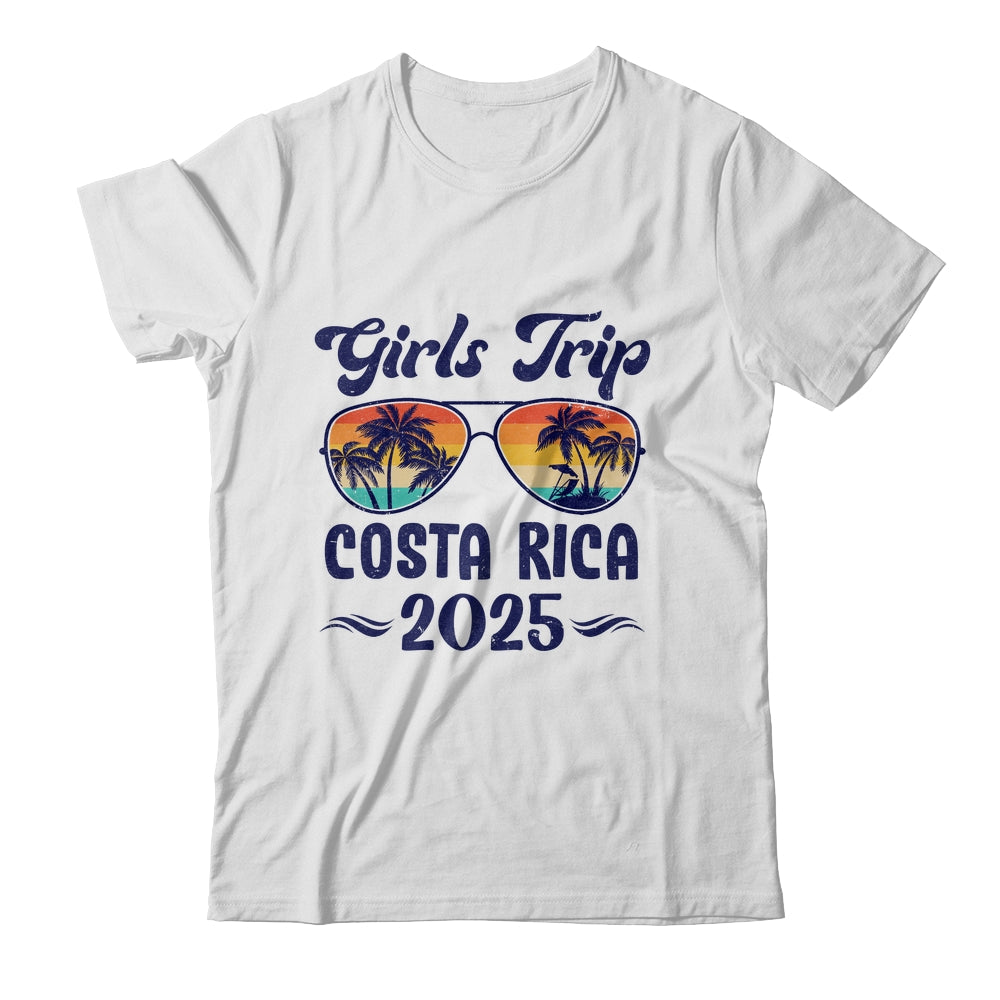 Costa Rica Girls Trip Beach Vacation 2025 Matching Group Shirt & Tank Top | teecentury