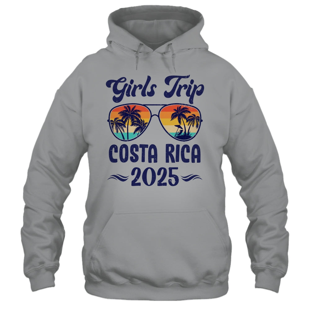 Costa Rica Girls Trip Beach Vacation 2025 Matching Group Shirt & Tank Top | teecentury
