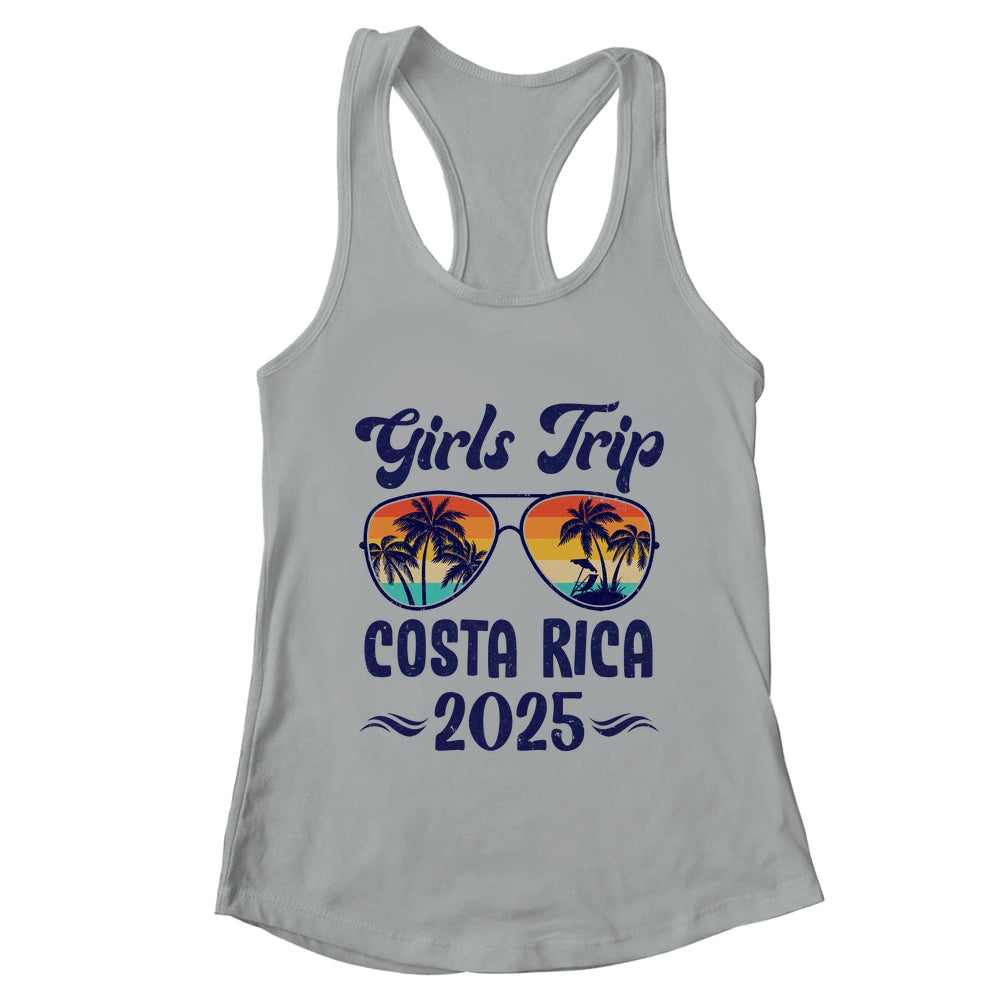 Costa Rica Girls Trip Beach Vacation 2025 Matching Group Shirt & Tank Top | teecentury