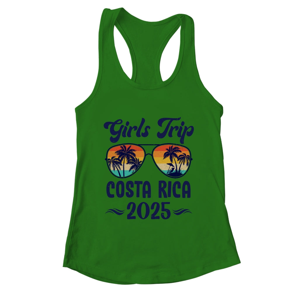 Costa Rica Girls Trip Beach Vacation 2025 Matching Group Shirt & Tank Top | teecentury