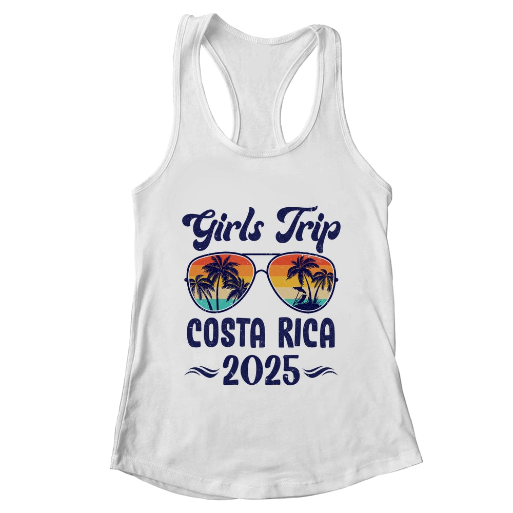Costa Rica Girls Trip Beach Vacation 2025 Matching Group Shirt & Tank Top | teecentury