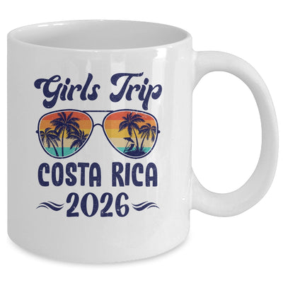Costa Rica Girls Trip Beach Vacation 2026 Matching Group Mug | teecentury