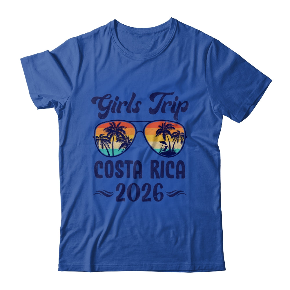 Costa Rica Girls Trip Beach Vacation 2026 Matching Group Shirt & Tank Top | teecentury