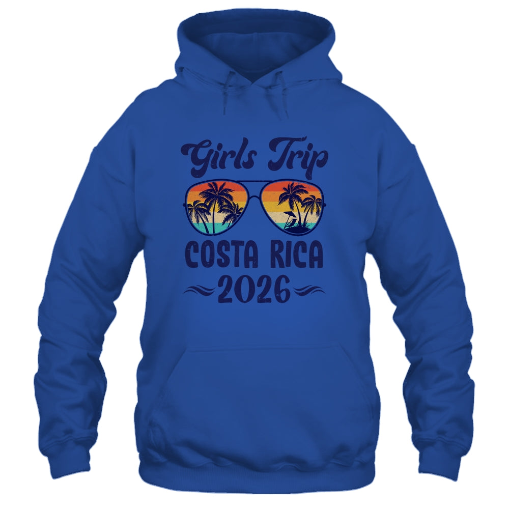 Costa Rica Girls Trip Beach Vacation 2026 Matching Group Shirt & Tank Top | teecentury