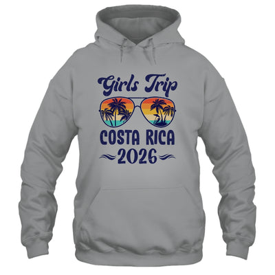 Costa Rica Girls Trip Beach Vacation 2026 Matching Group Shirt & Tank Top | teecentury