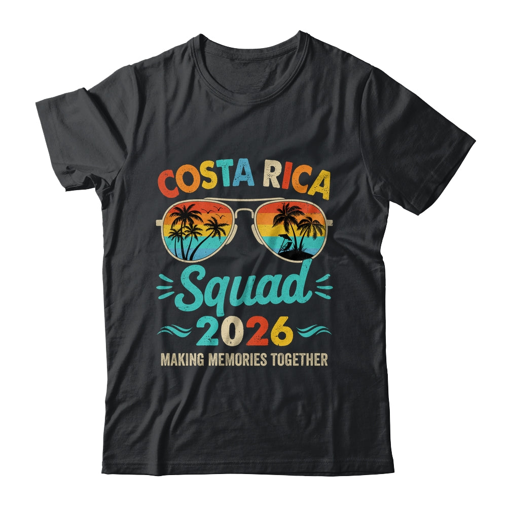 Costa Rica Squad 2026 Vacation Friends Family Matching Group Shirt & Tank Top | teecentury