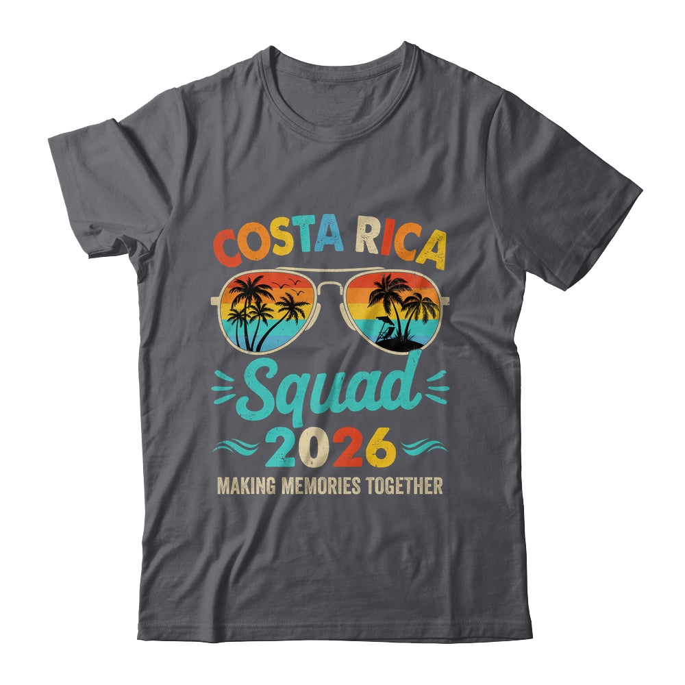 Costa Rica Squad 2026 Vacation Friends Family Matching Group Shirt & Tank Top | teecentury