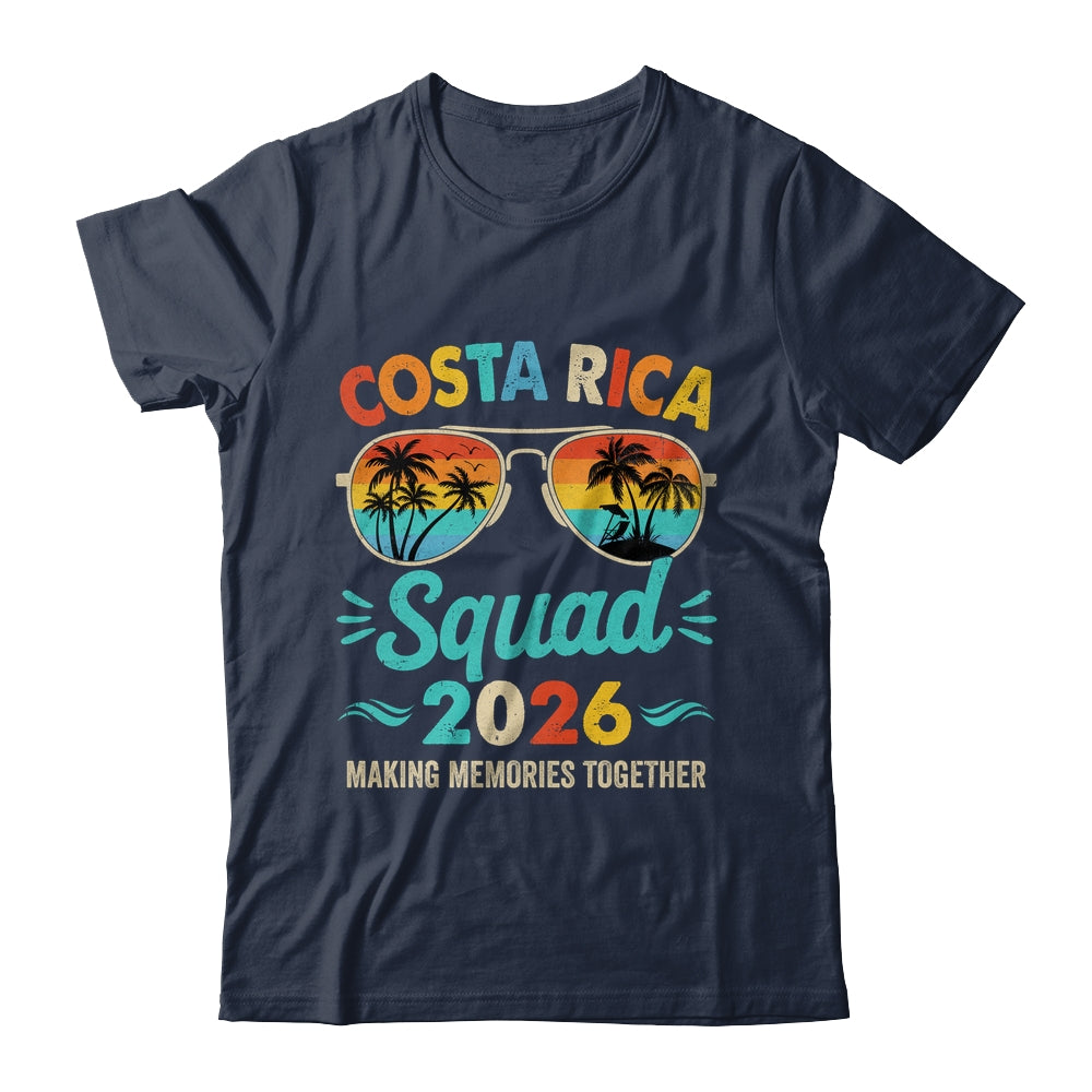Costa Rica Squad 2026 Vacation Friends Family Matching Group Shirt & Tank Top | teecentury
