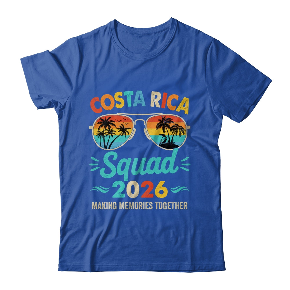 Costa Rica Squad 2026 Vacation Friends Family Matching Group Shirt & Tank Top | teecentury