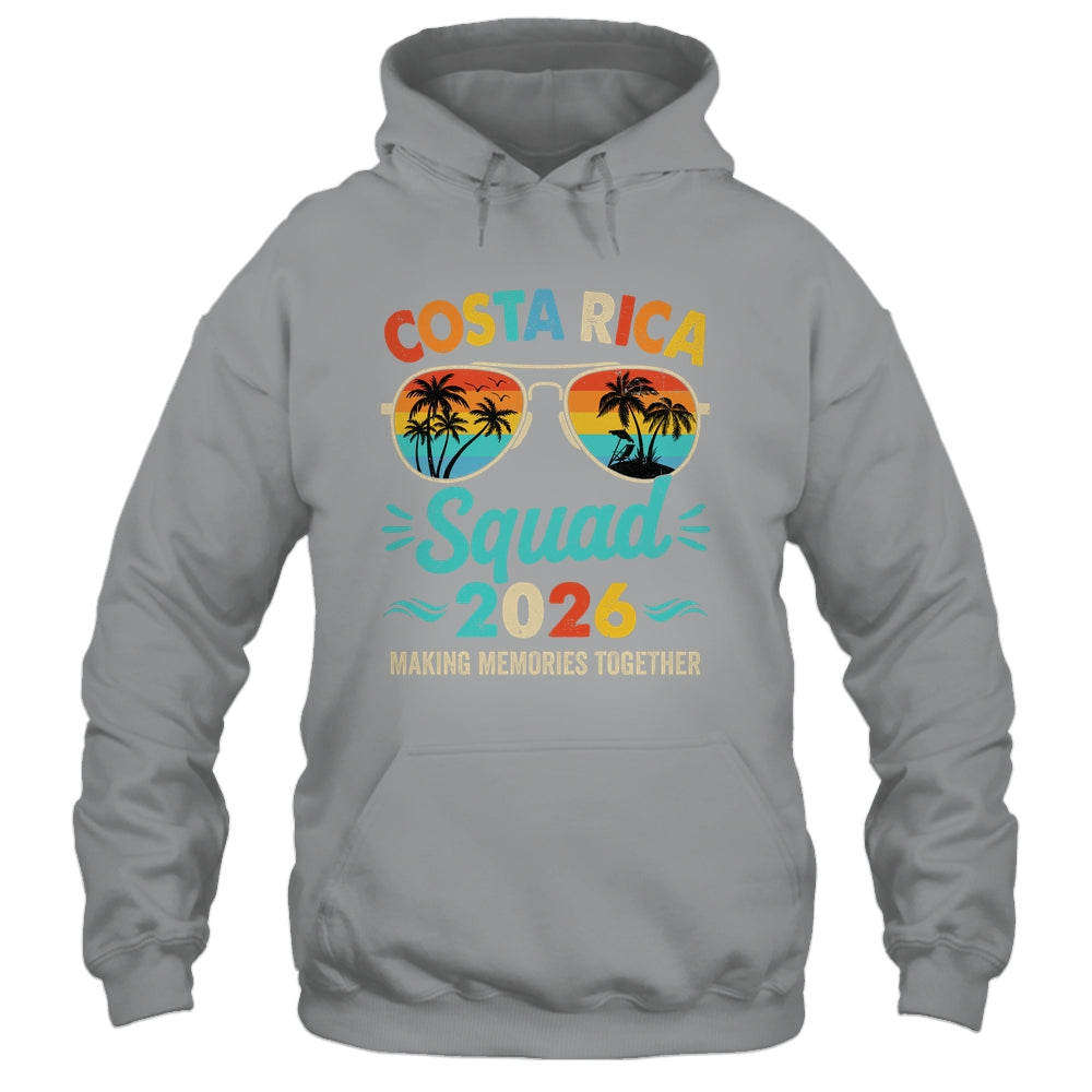 Costa Rica Squad 2026 Vacation Friends Family Matching Group Shirt & Tank Top | teecentury