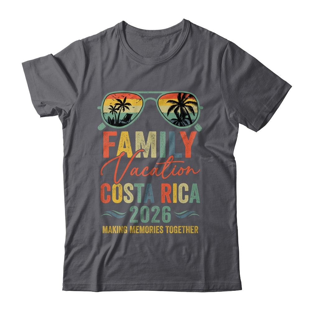 Costa Rica Vacation 2026 Matching Family Group Summer Shirt & Tank Top | teecentury