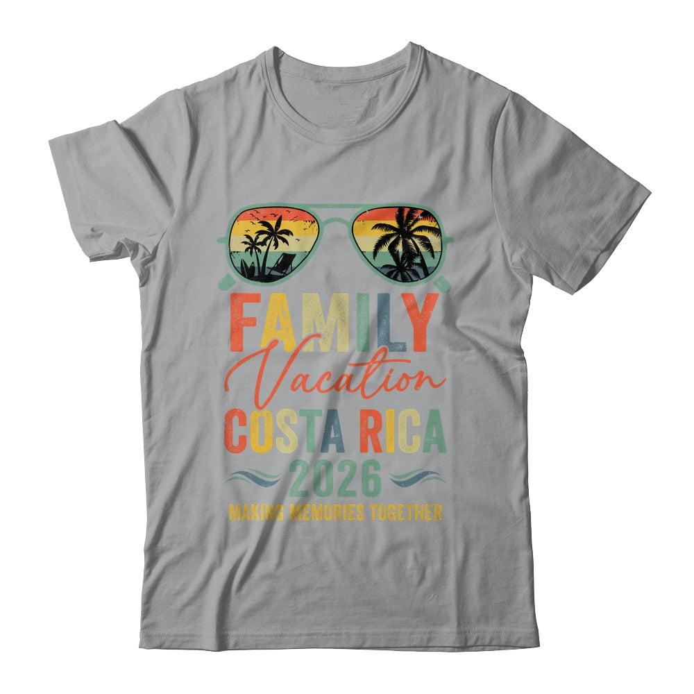 Costa Rica Vacation 2026 Matching Family Group Summer Shirt & Tank Top | teecentury