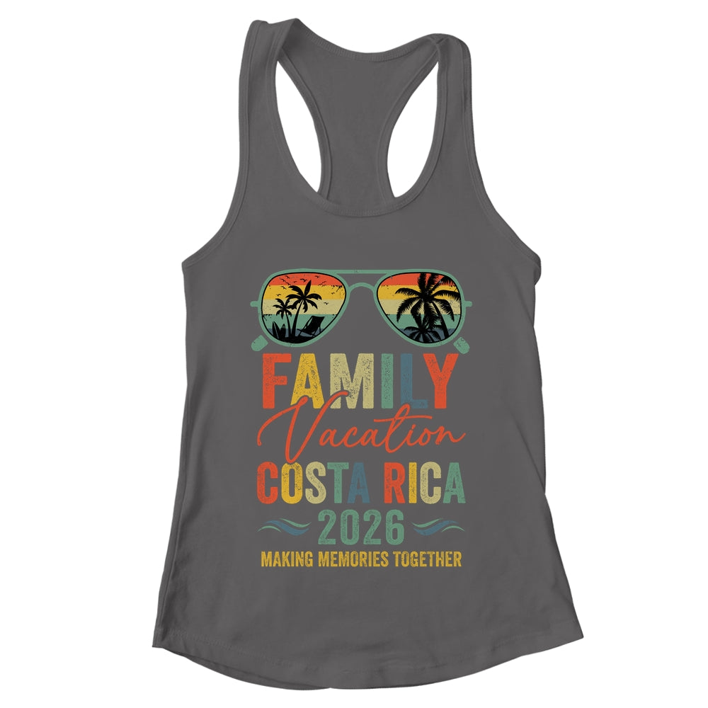 Costa Rica Vacation 2026 Matching Family Group Summer Shirt & Tank Top | teecentury