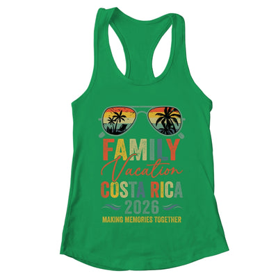 Costa Rica Vacation 2026 Matching Family Group Summer Shirt & Tank Top | teecentury