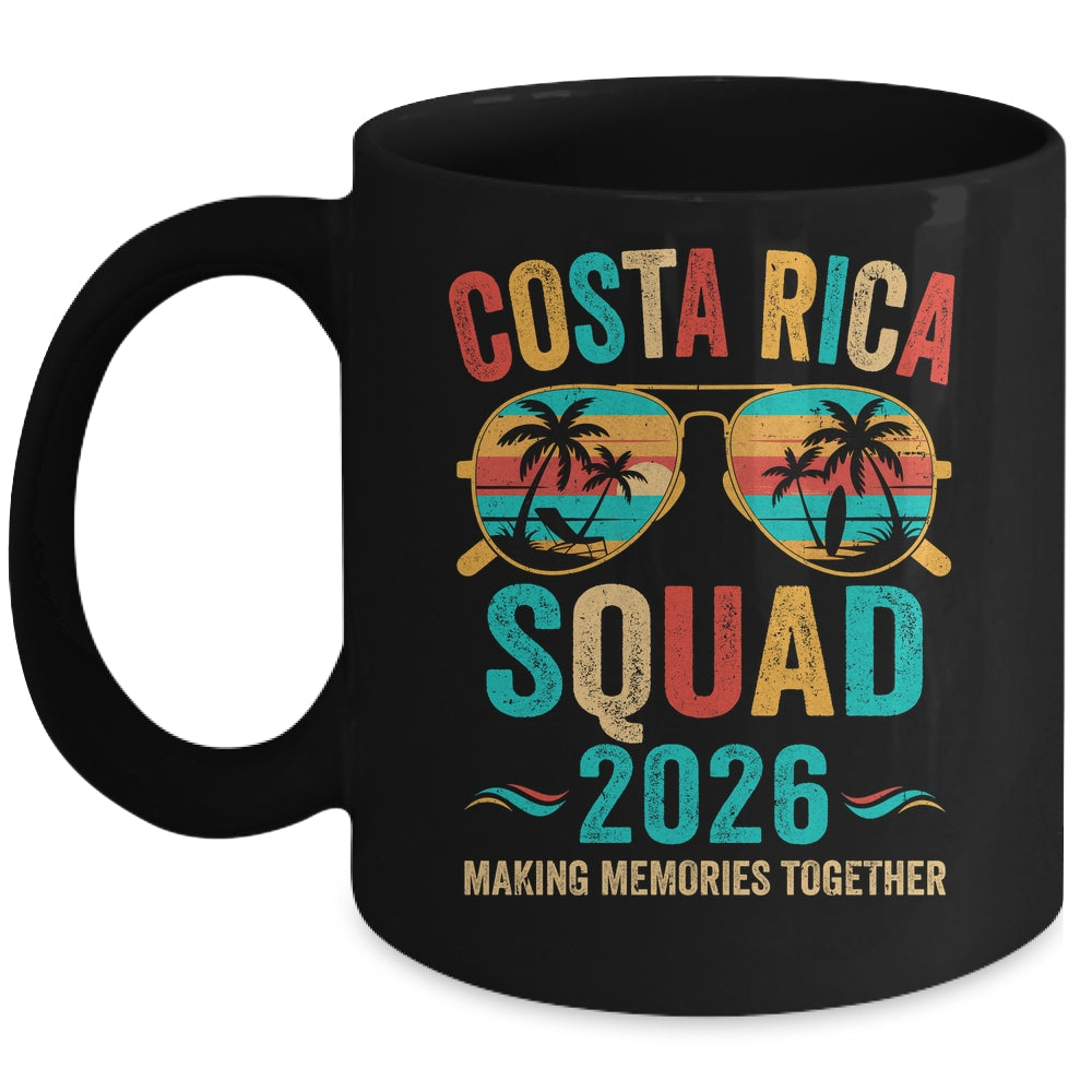 Costa Rica Vacation Squad 2026 Family Matching Vintage Mug | teecentury