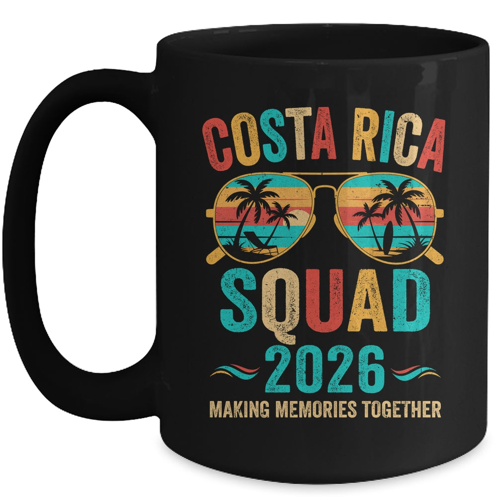 Costa Rica Vacation Squad 2026 Family Matching Vintage Mug | teecentury