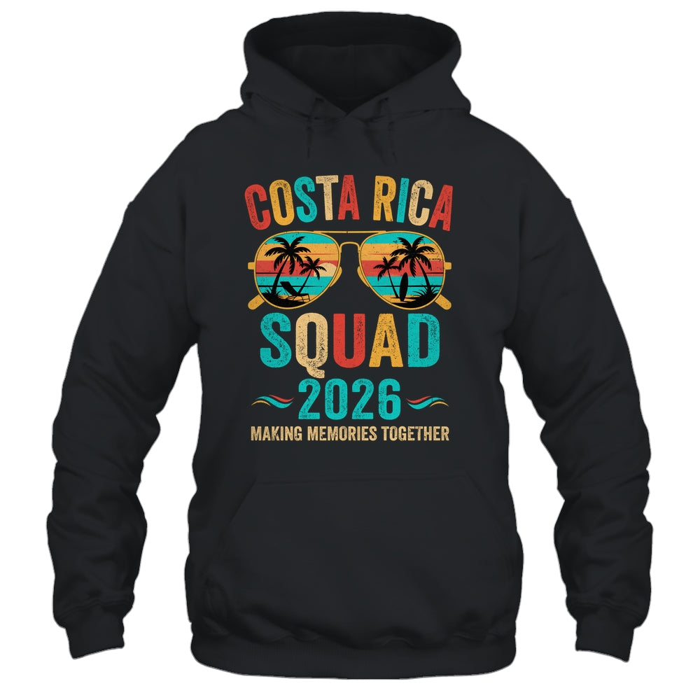 Costa Rica Vacation Squad 2026 Family Matching Vintage Shirt & Tank Top | teecentury