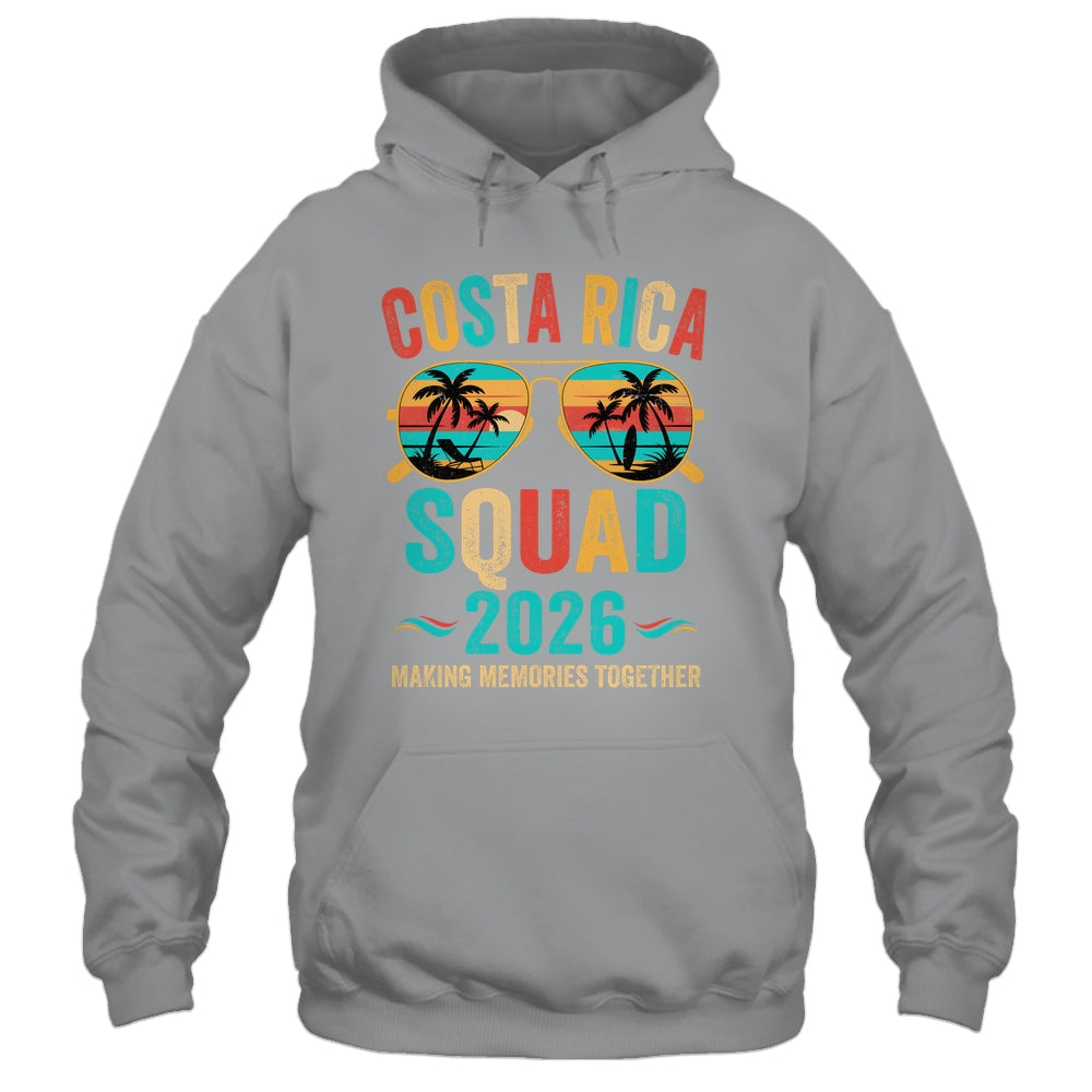 Costa Rica Vacation Squad 2026 Family Matching Vintage Shirt & Tank Top | teecentury