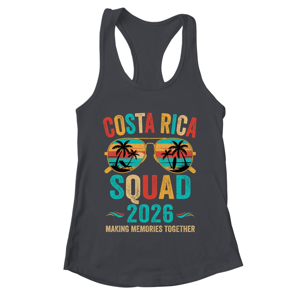 Costa Rica Vacation Squad 2026 Family Matching Vintage Shirt & Tank Top | teecentury