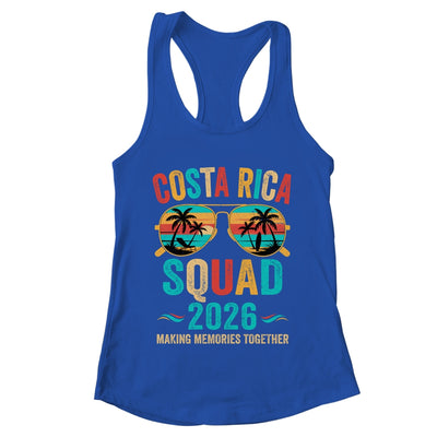 Costa Rica Vacation Squad 2026 Family Matching Vintage Shirt & Tank Top | teecentury