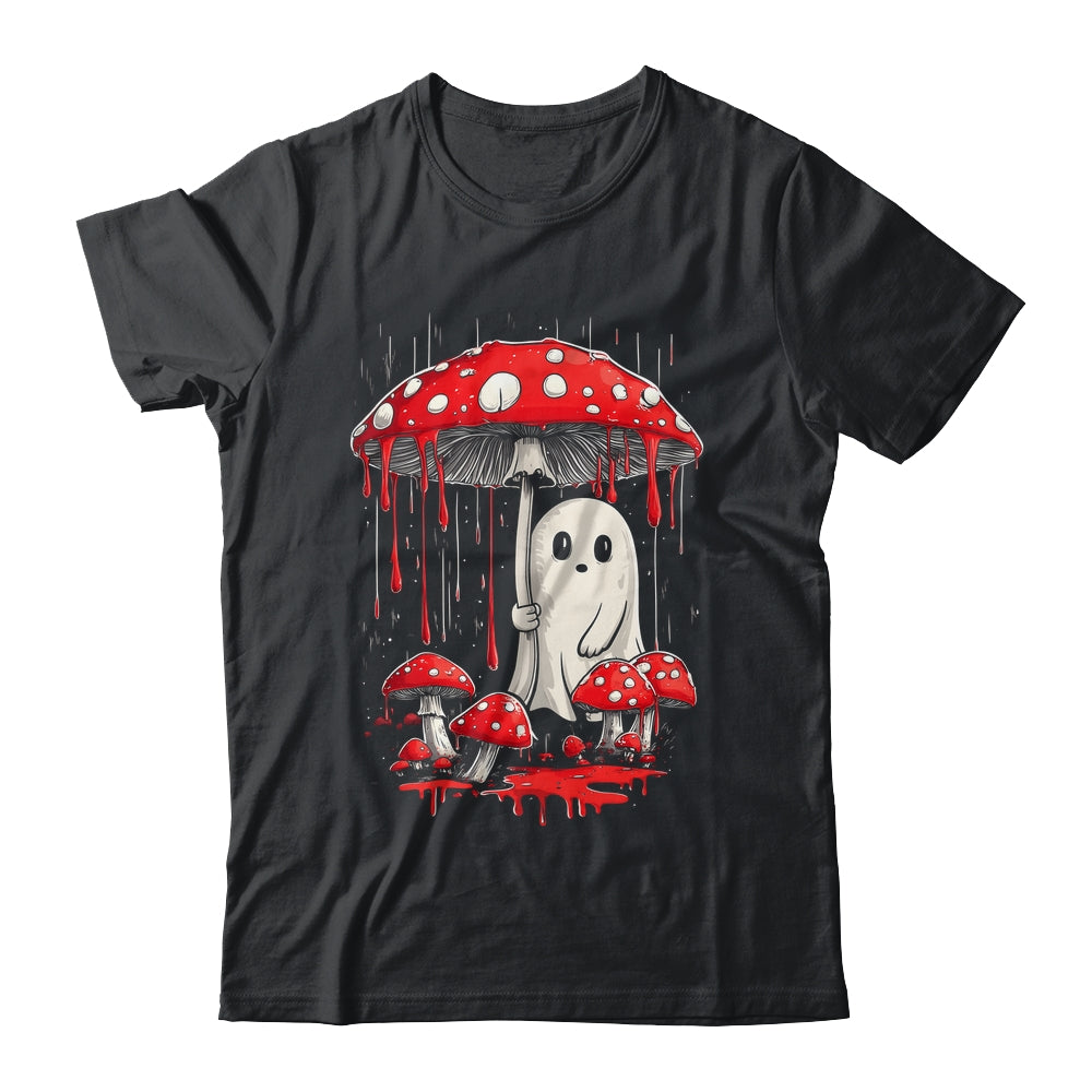 Cottagecore Mushroom Halloween Ghost Mushroom Spooky Season Shirt & Hoodie | teecentury
