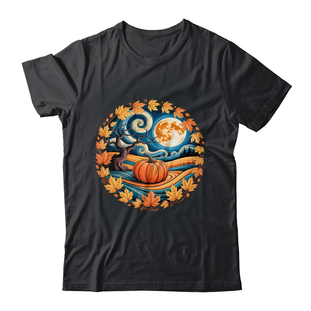 Cottagecore Pumpkins Leaves Trees Fall Women Aesthetic Shirt & Sweatshirt | teecentury