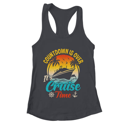 Countdown Is Over It's Cruise Time Vintage Family Vacation Shirt & Tank Top | teecentury