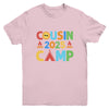 Cousin Camp 2025 Camping Crew Summer Vacation Cousin Youth Shirt | teecentury