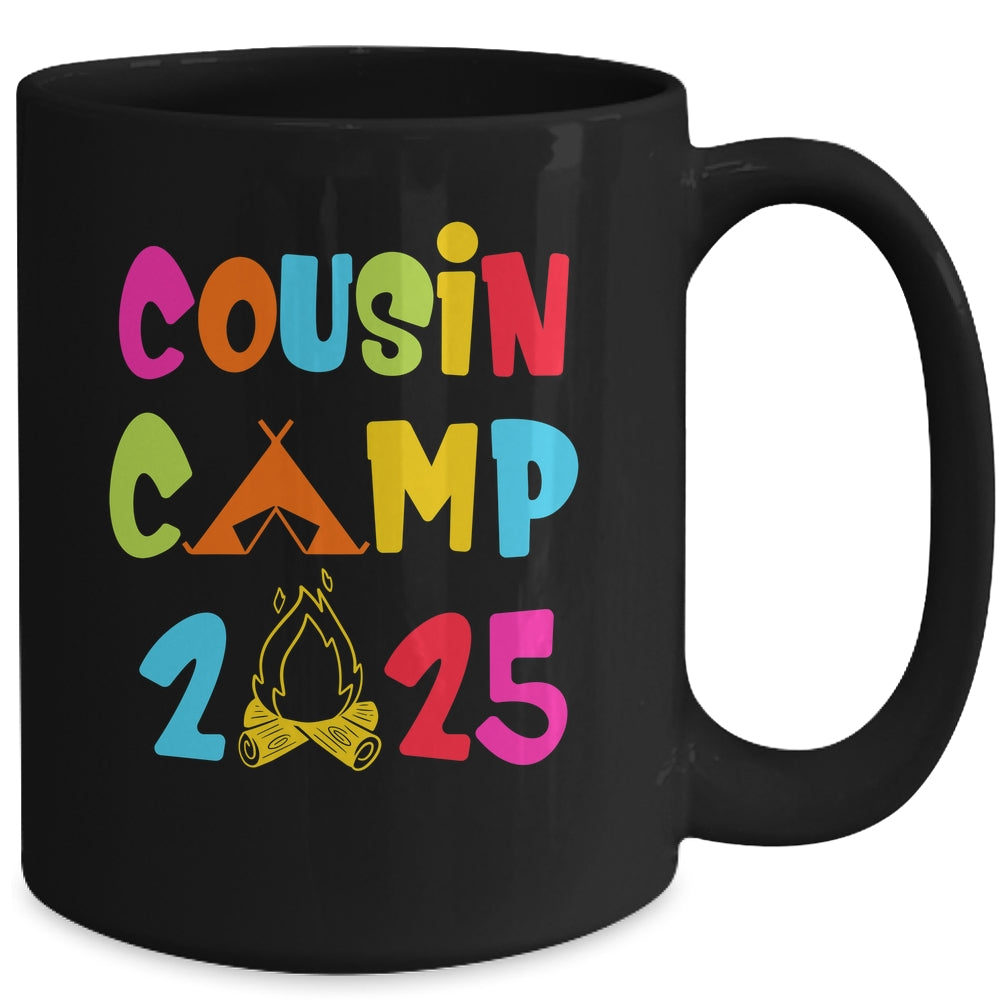 Cousin Camp 2025 Family Grandma Grandpa Summer Vacation Mug | teecentury