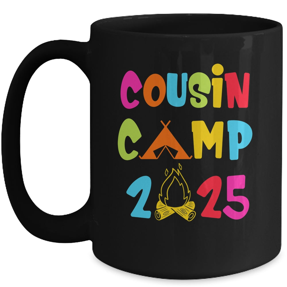 Cousin Camp 2025 Family Grandma Grandpa Summer Vacation Mug | teecentury