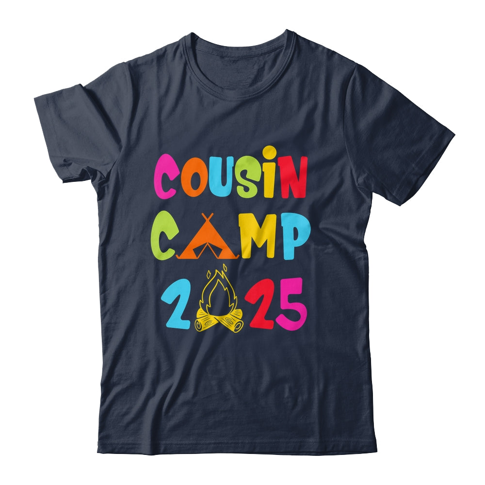 Cousin Camp 2025 Family Grandma Grandpa Summer Vacation Shirt & Hoodie | teecentury