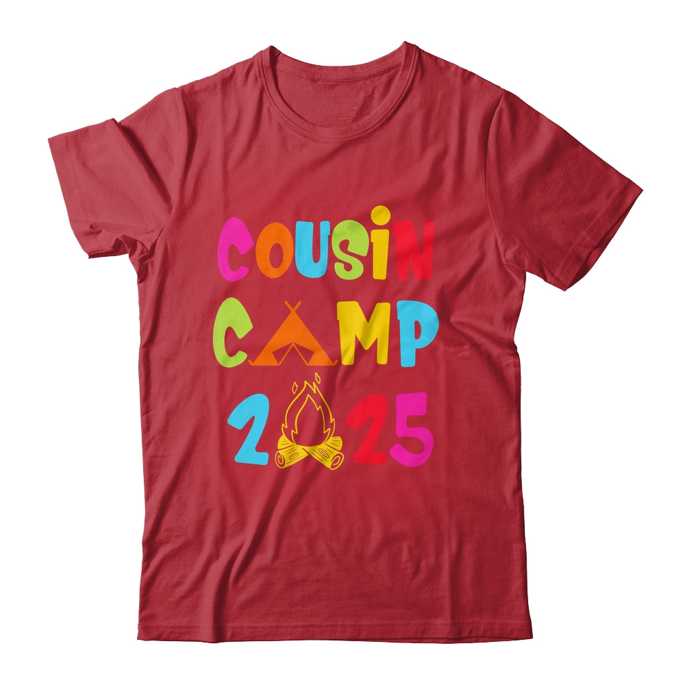 Cousin Camp 2025 Family Grandma Grandpa Summer Vacation Shirt & Hoodie | teecentury