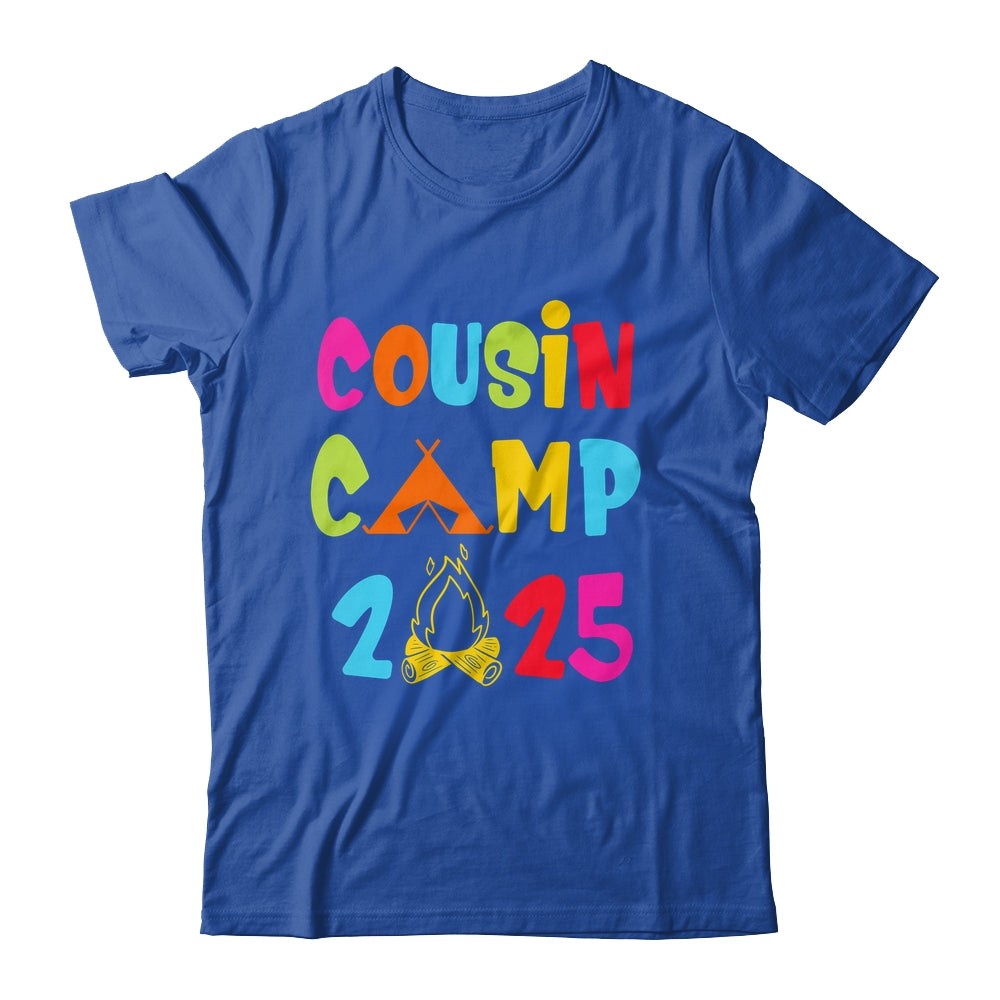 Cousin Camp 2025 Family Grandma Grandpa Summer Vacation Shirt & Hoodie | teecentury