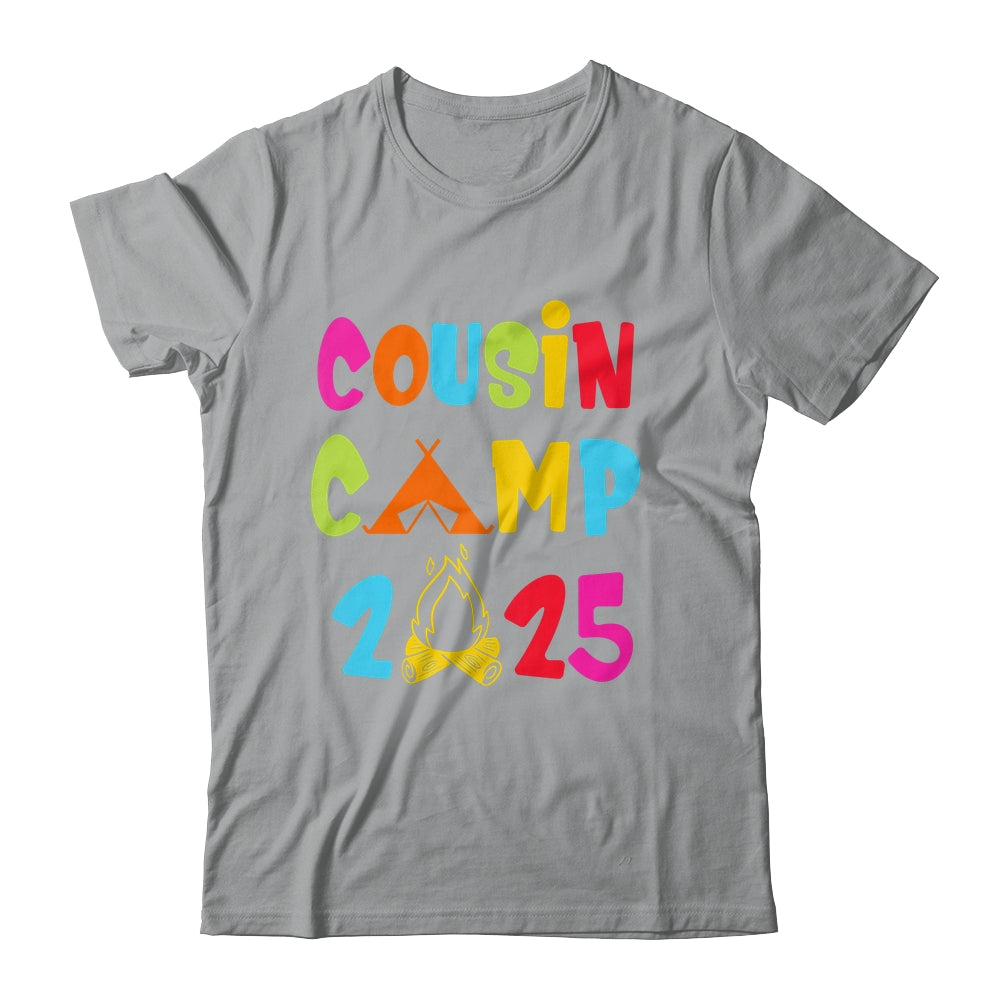 Cousin Camp 2025 Family Grandma Grandpa Summer Vacation Shirt & Hoodie | teecentury